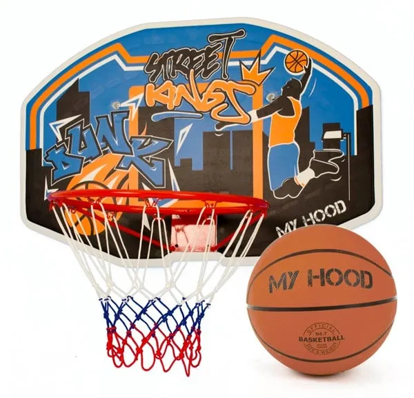 My Hood Basketkurv på plade med bold
